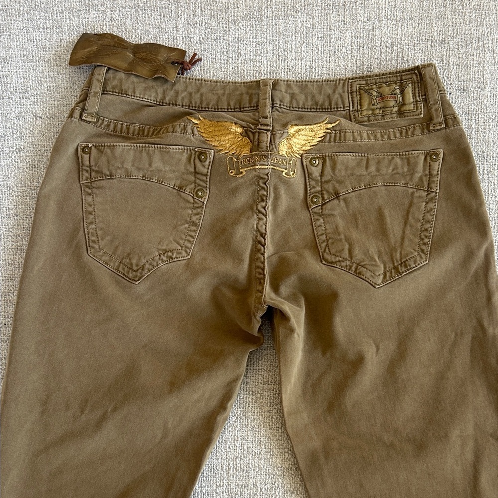 Robin's Jean Brown Jeans with Gold Accents - Picture 4 of 9